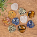 Heart Shaped Crystal Worry Stone