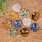 Heart Shaped Crystal Worry Stone