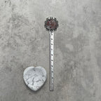Heart Shaped Crystal Worry Stone