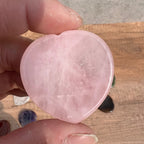 Heart Shaped Crystal Worry Stone