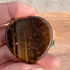 Heart Shaped Crystal Worry Stone