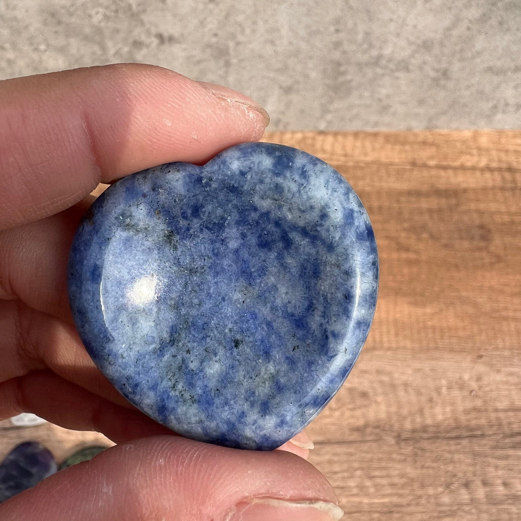 Heart Shaped Crystal Worry Stone