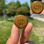 Natural Crystal Decision Coin