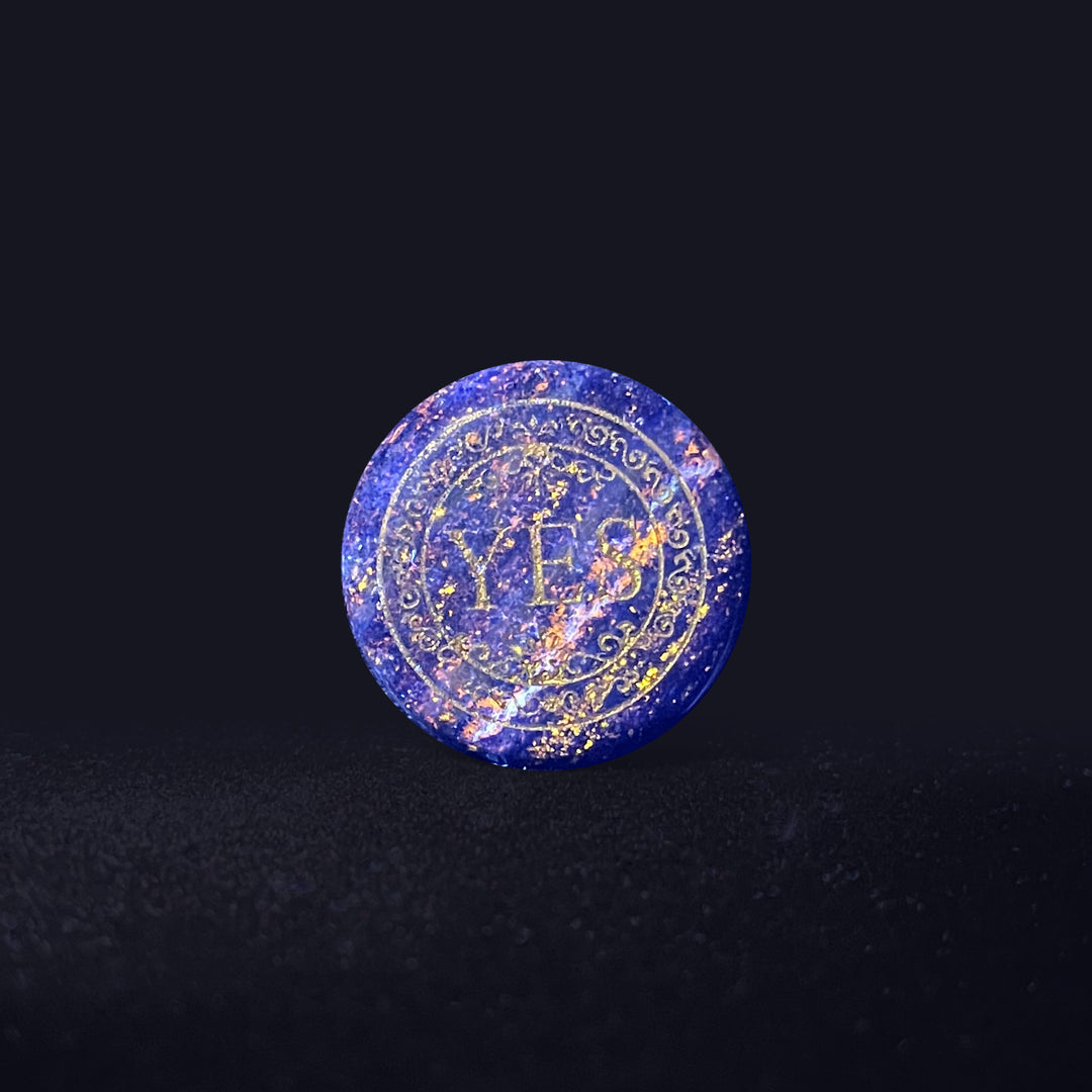 Natural Crystal Decision Coin