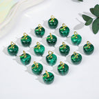Exquisite Malachite Apple Ornament