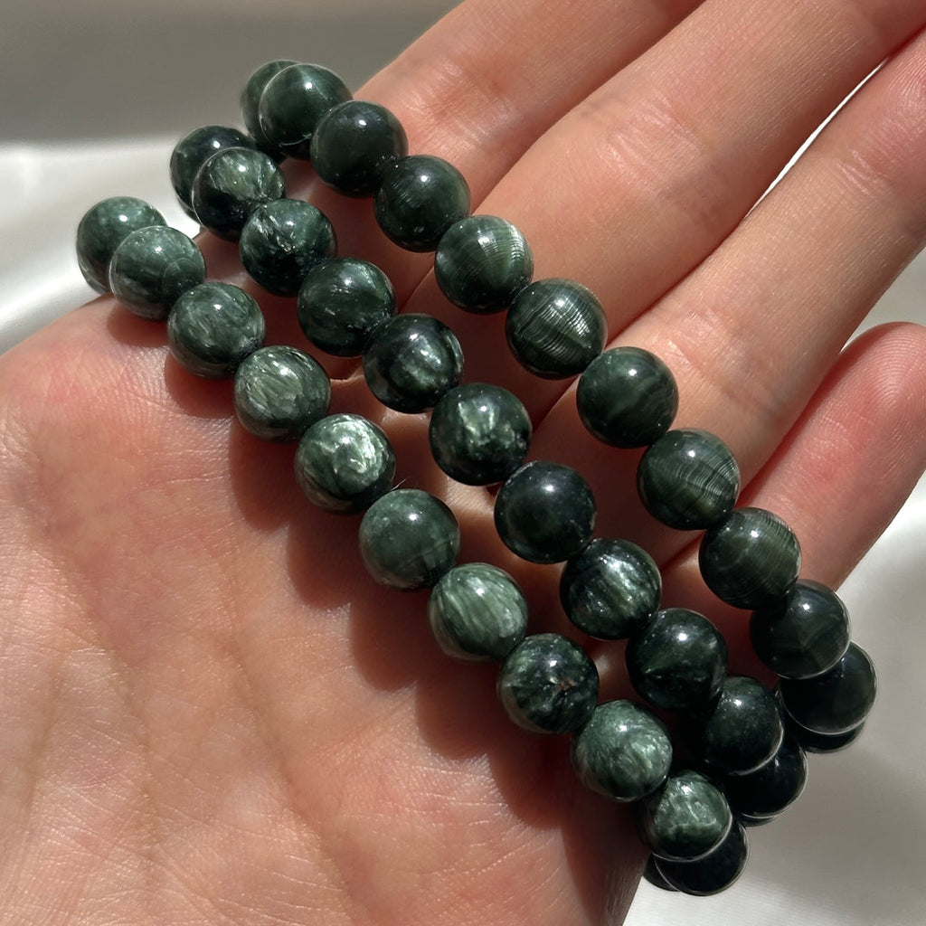 Seraphinite Bracelet 7.8-8.0mm